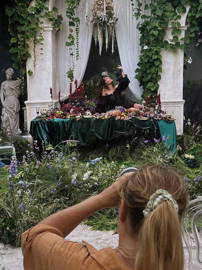 Secret Garden Shoot with Amberly Valentine